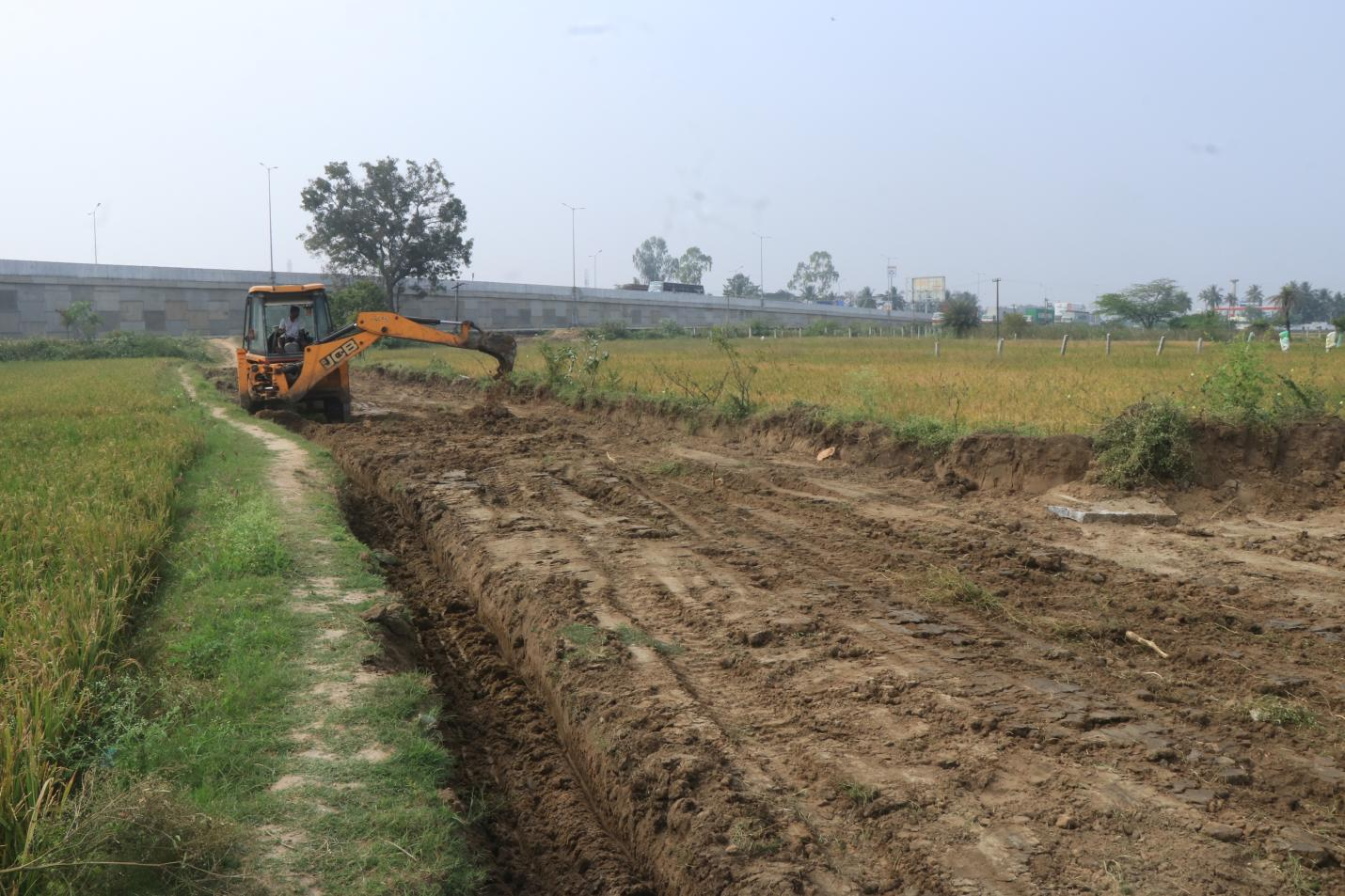 De-Silting of Field Channel at Damal Village (Entry Level activity)